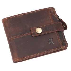 Cassette Heritage Vintage Leather Wallet
